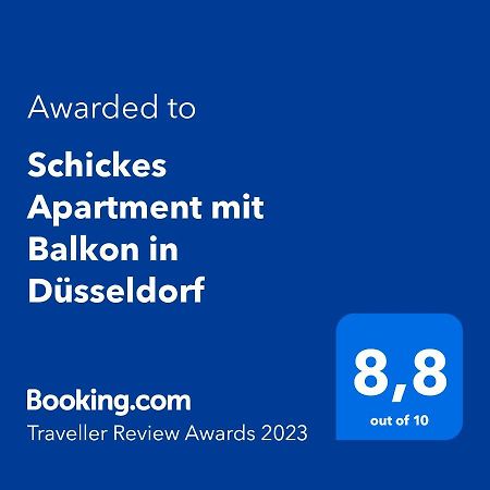 Schickes Apartment Mit Balkon In Düsseldorf Eksteriør bilde